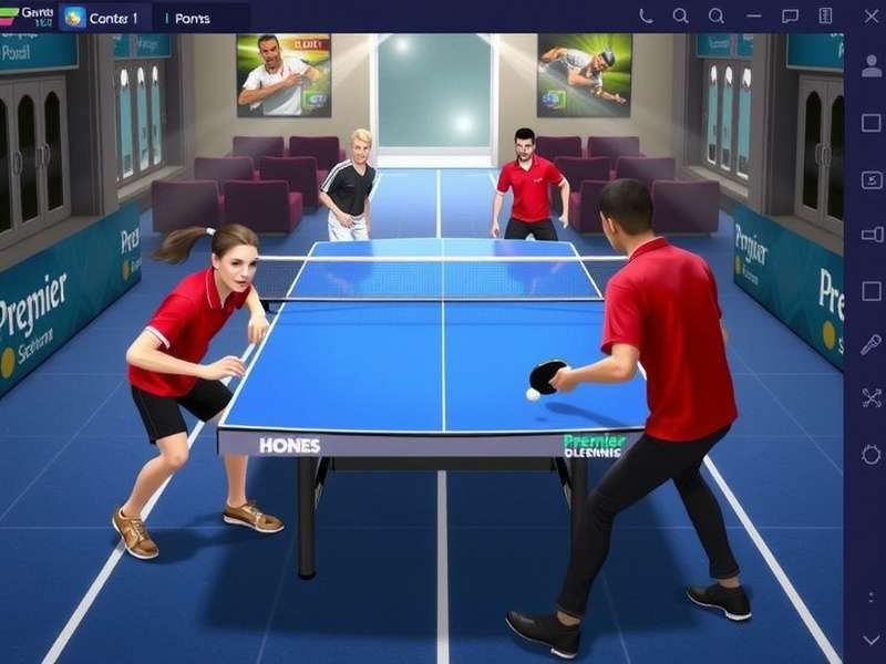 Premier Table Tennis Legend Gameplay
